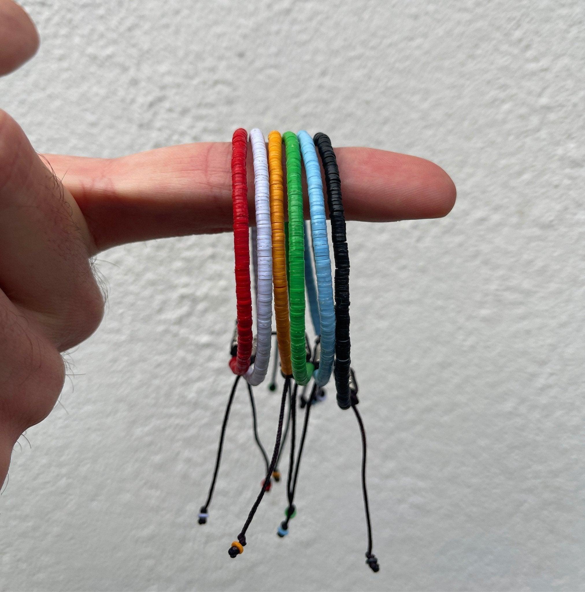 3mm Vinyl Bracelet (Green) - Image 2