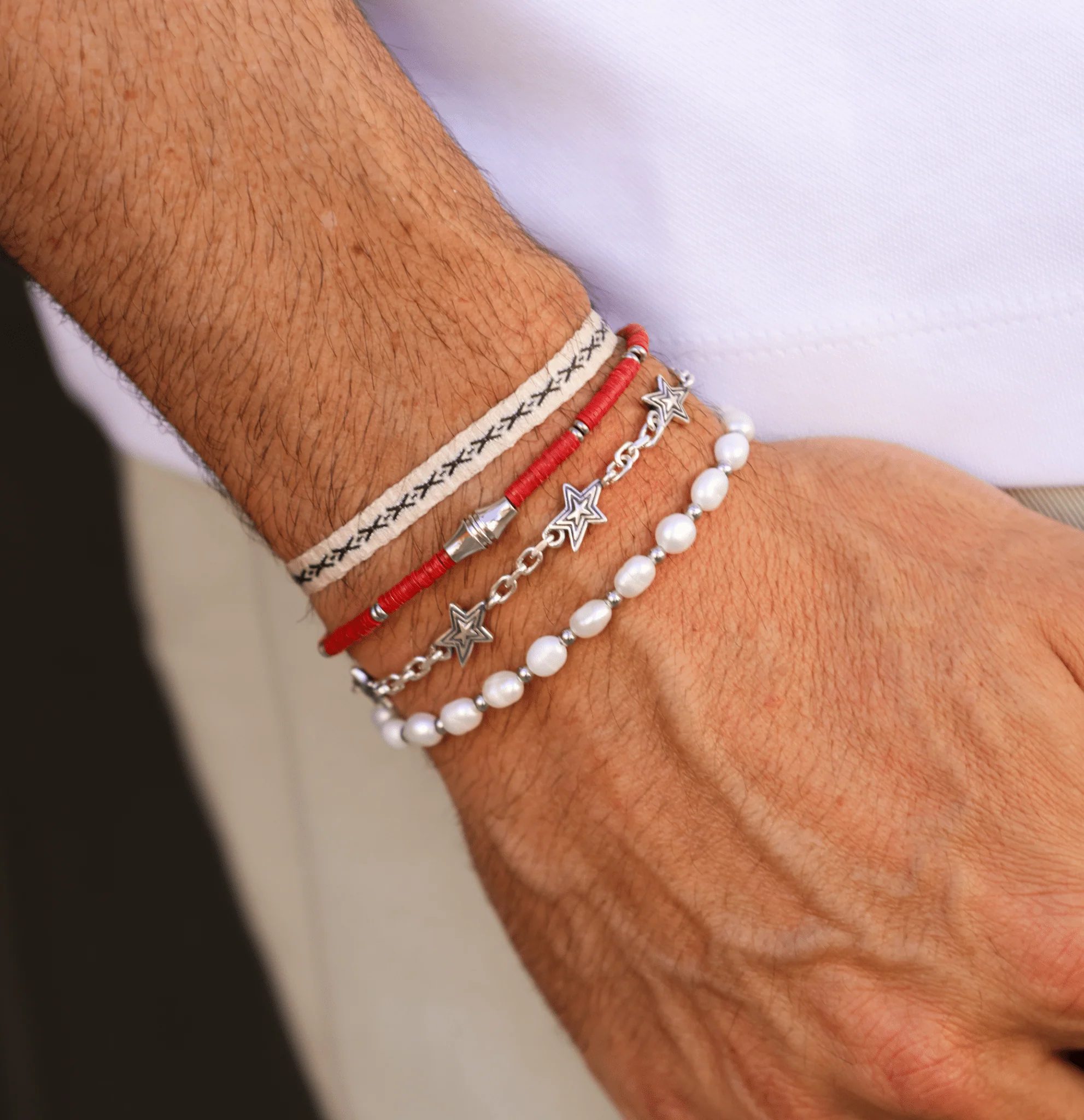 Shooting Star Sterling Silver Chain Bracelet - Image 6