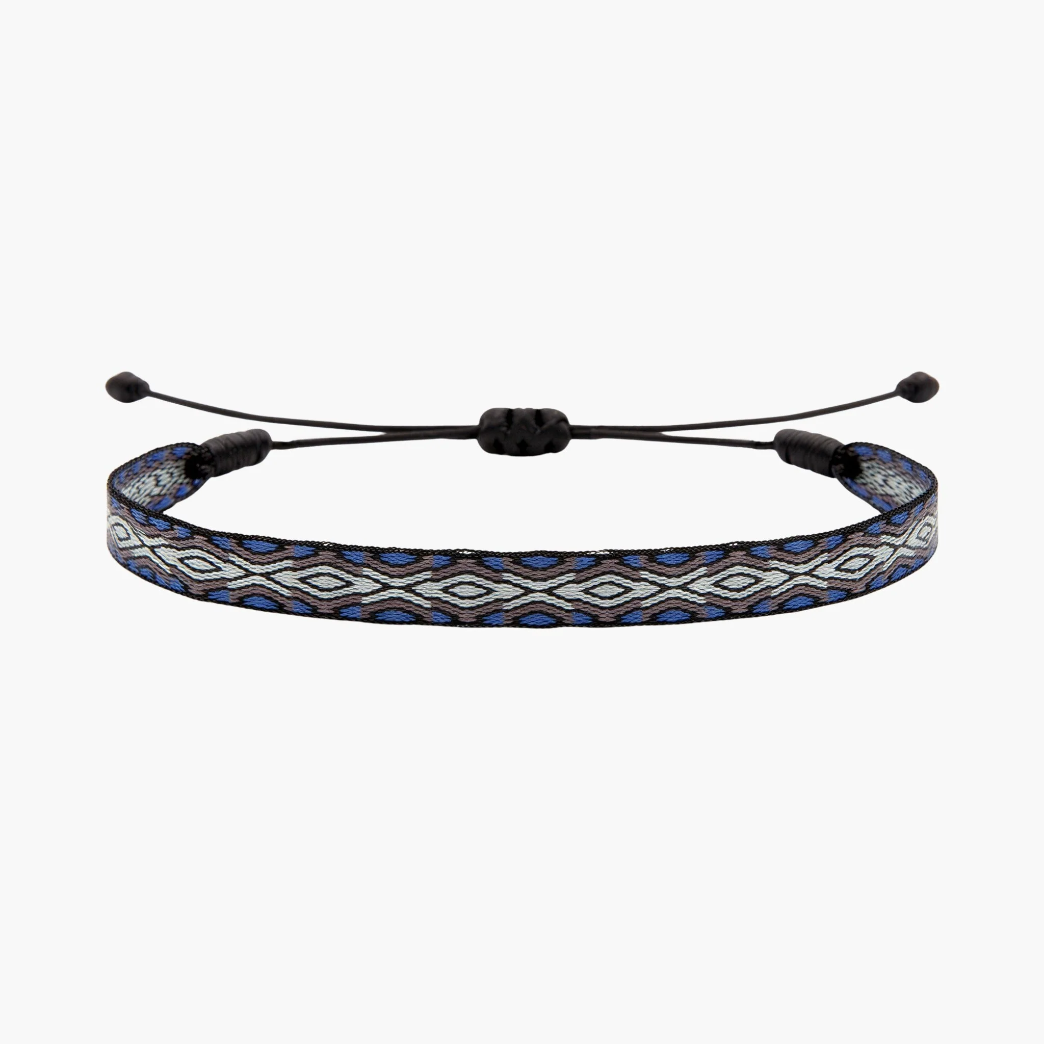 Handmade Purnama Bracelet 69 (Grey/White)