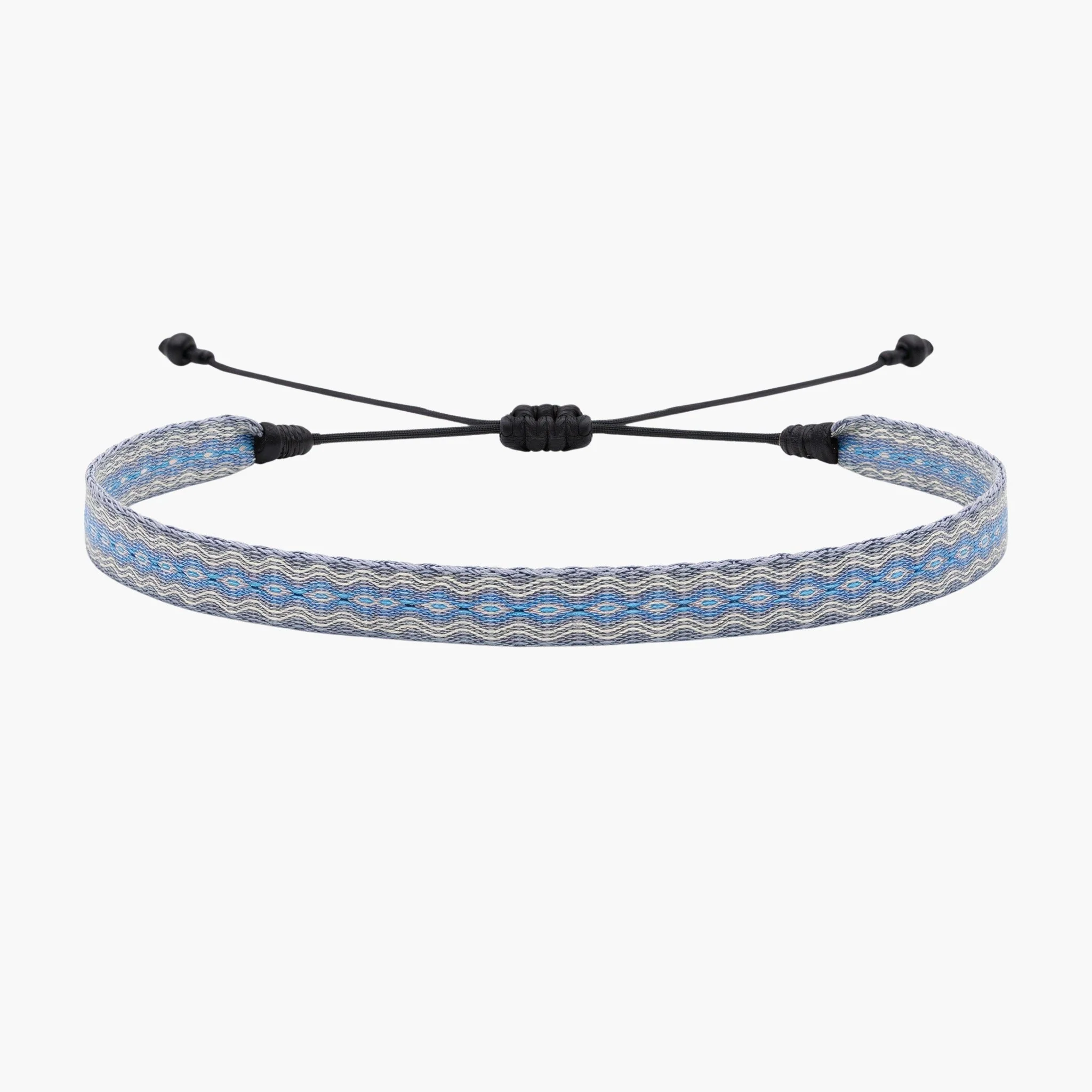 Handmade Purnama Bracelet (Grey/Blue)