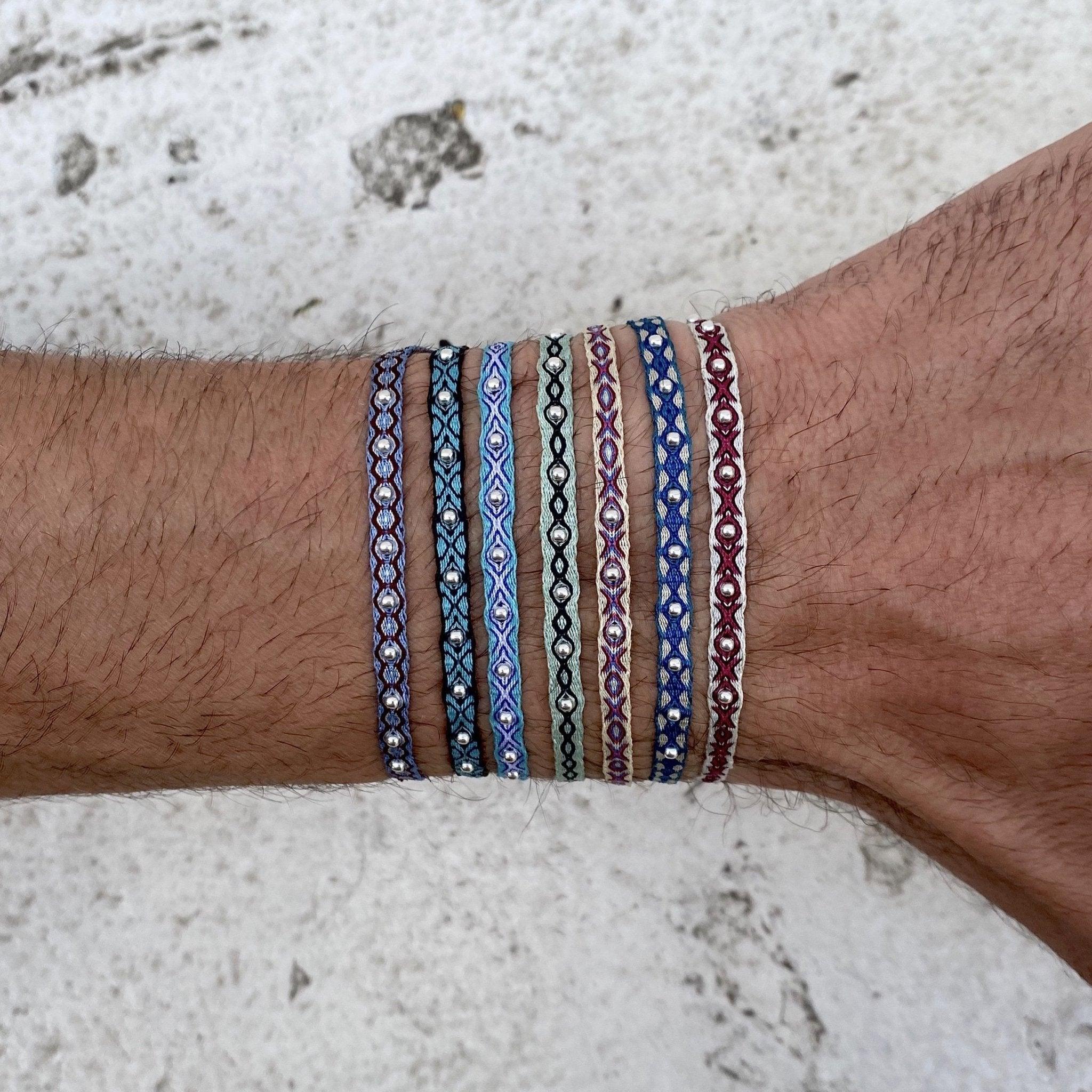 Handmade Purnama Bracelet 17 (Zakynthos Blue) - Image 6