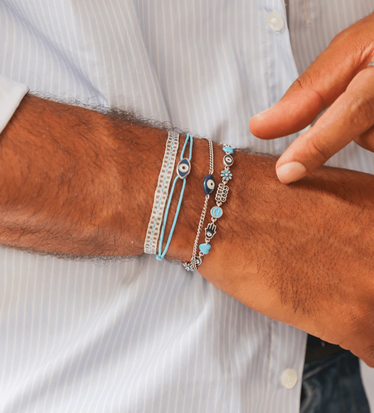 Holidays Bracelet With Enamelled Sterling Silver Charms - Image 2