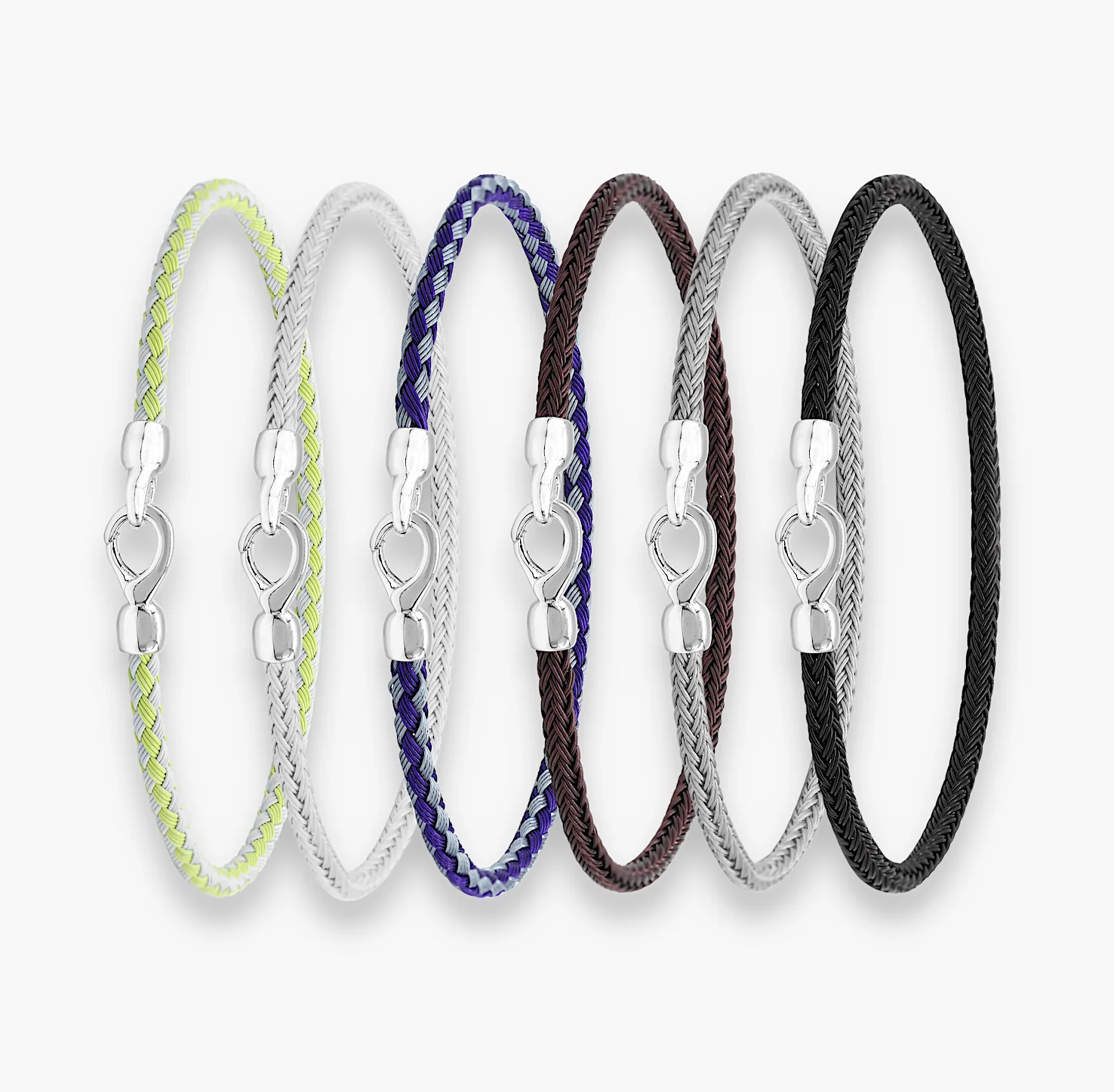 Sailing Cable "Plata" Bracelet (Silver) - Image 3