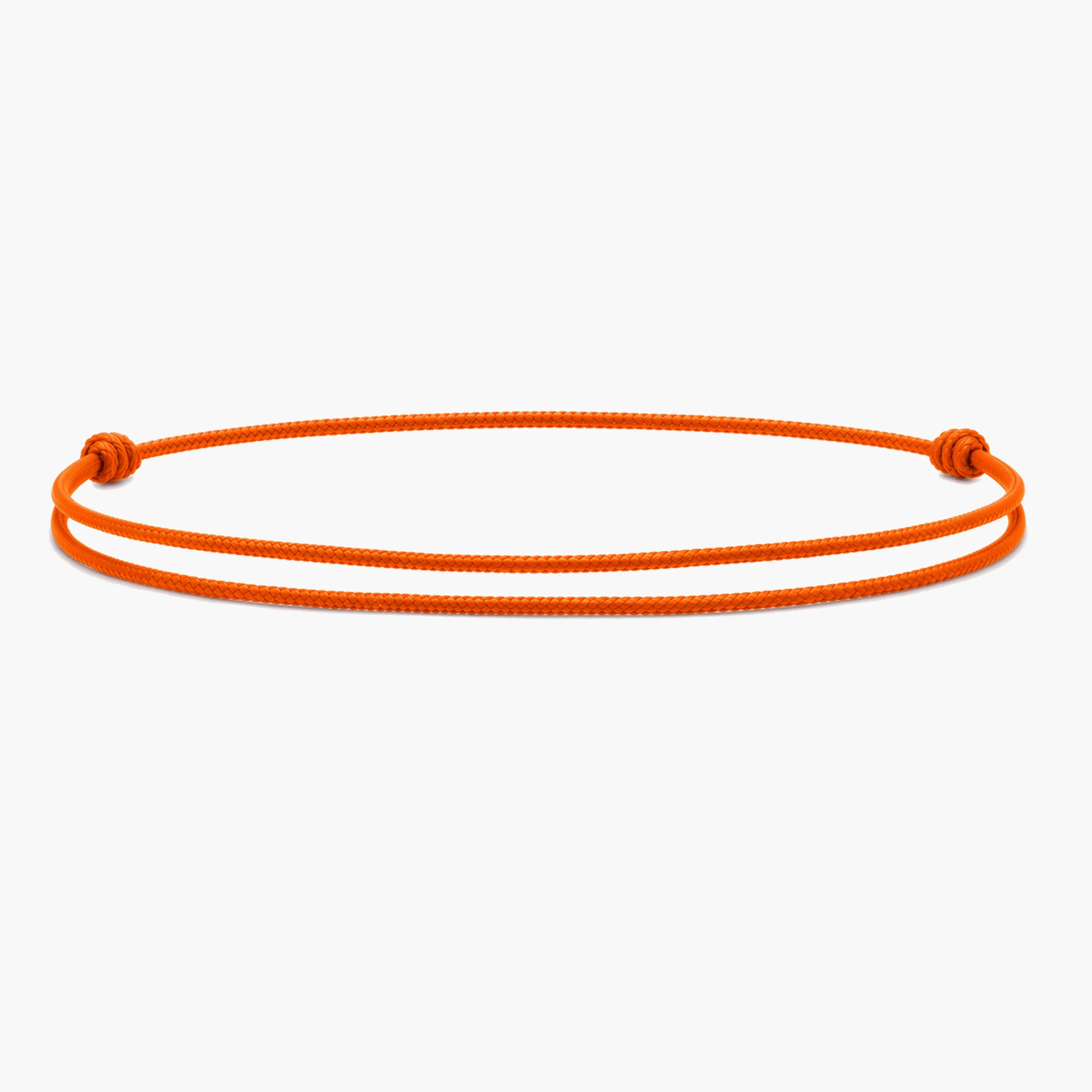 Nylon String Bracelet (Tangerine)