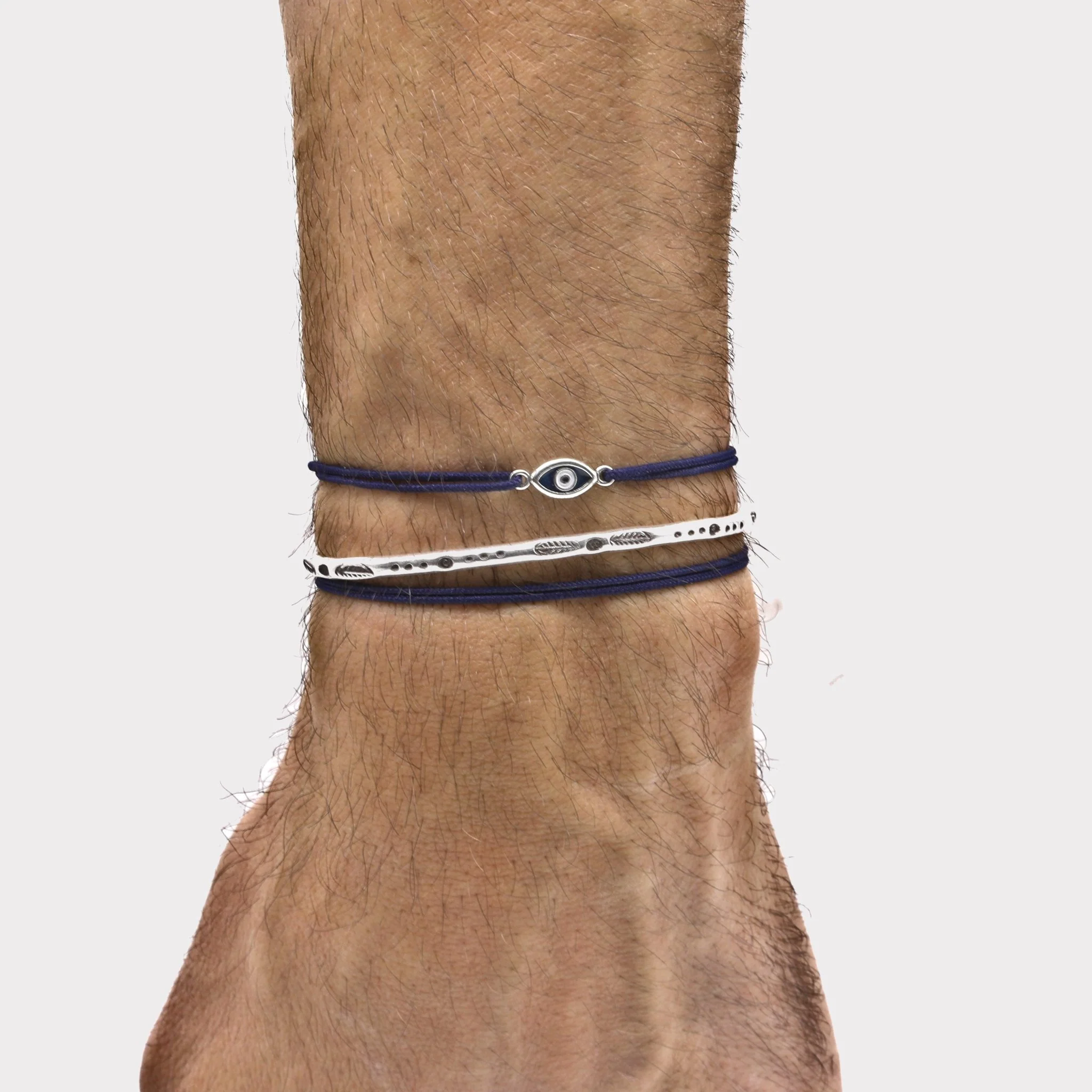 Nylon String Bracelet (Tangerine) - Image 2