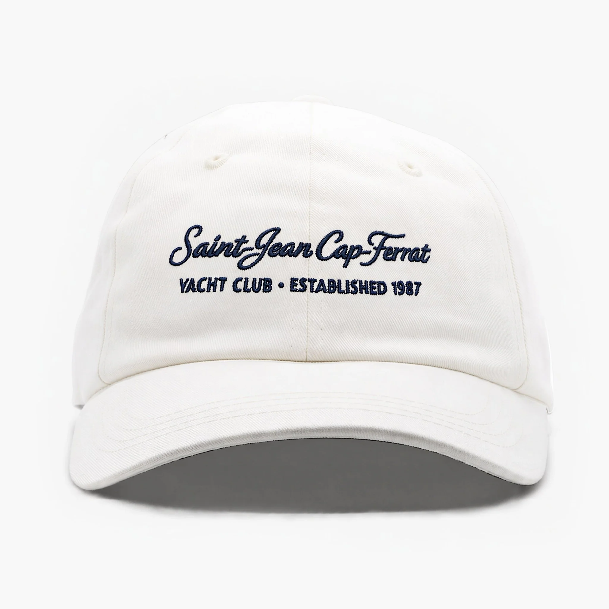Saint Jean Cap Ferrat Yacht Club Souvenir Daddy Cap (Off-White)