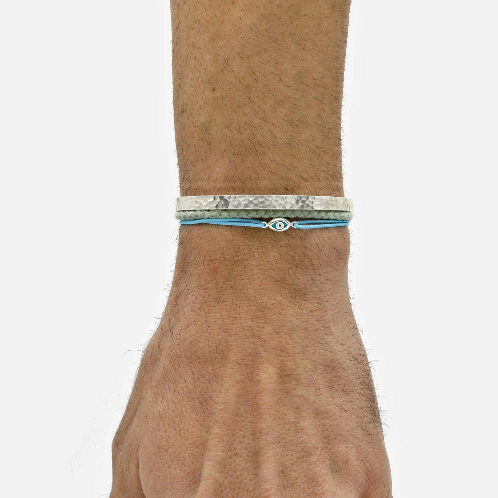 Rope "Mati" Bracelet (Santorini Blue) - Image 3